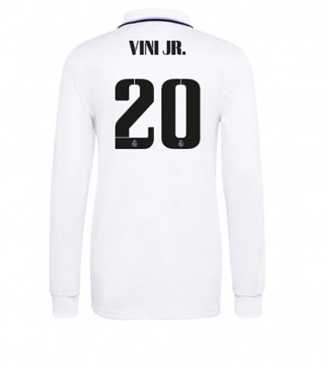 Real Madrid Vinicius Junior #20 Hjemmedrakt 2022-23 Langermet